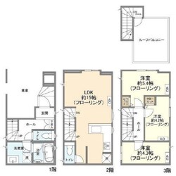 Kolet蕨塚越の物件間取画像